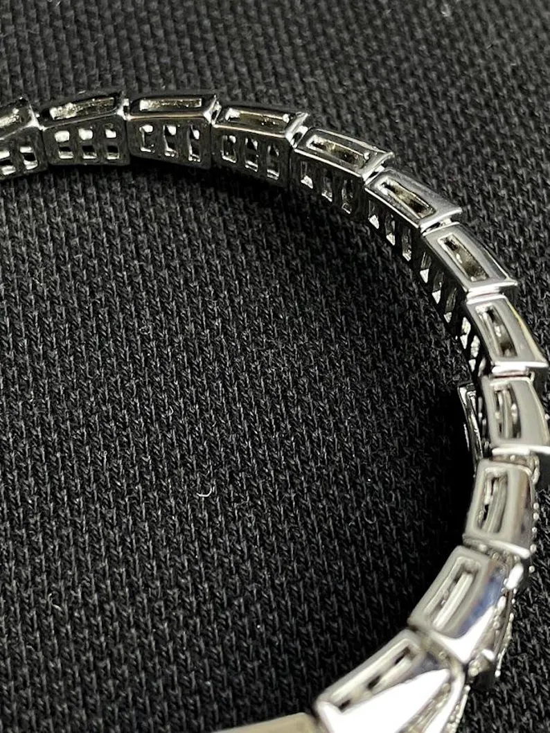 Bratara Bangle Snake Moissanite model Bulgari [2]