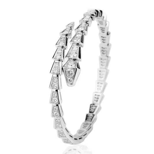 Bratara Bangle Snake Moissanite model Bulgari [1]