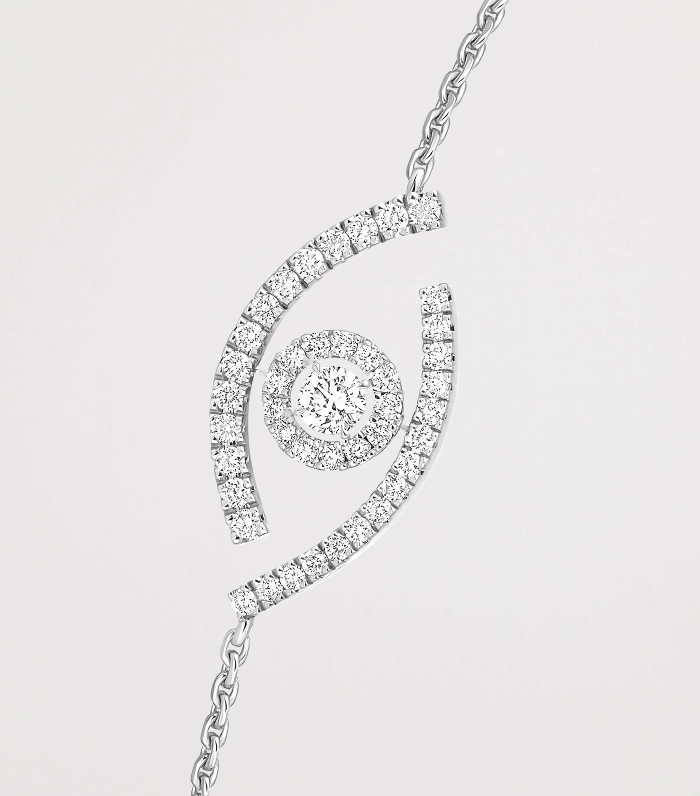 Brățară din Argint Evil Eye cu Moissanite D VVS | Estera Jewellery [3]