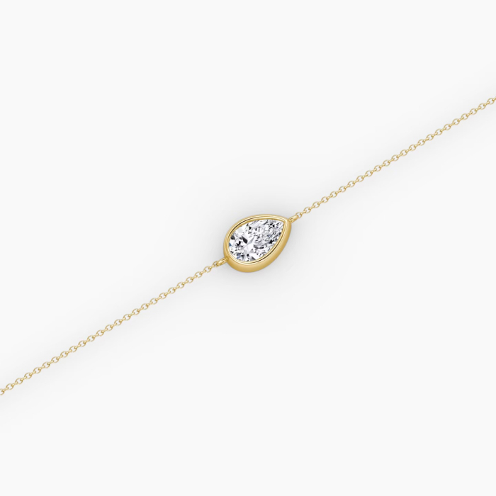Bratara Solitaire Bezel cu Moissanite Para 1 CT [3]