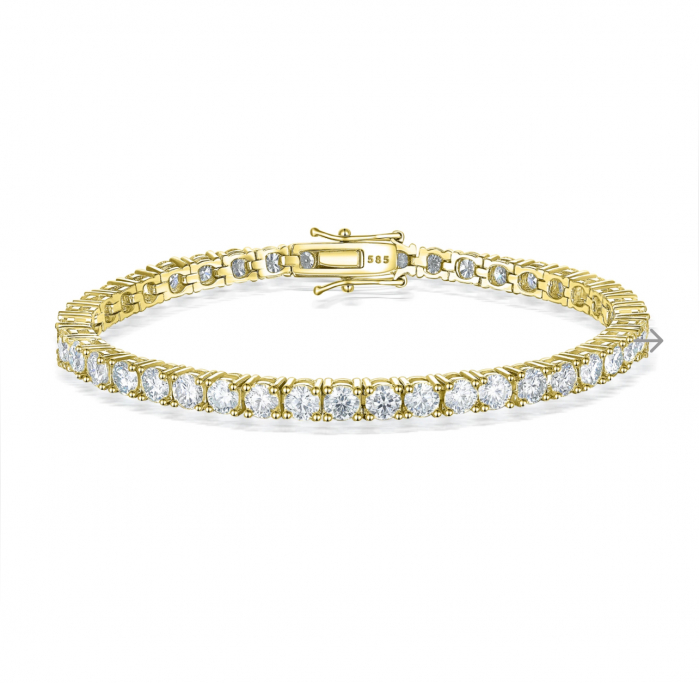 Bratara Tennis cu Moissanite [2]