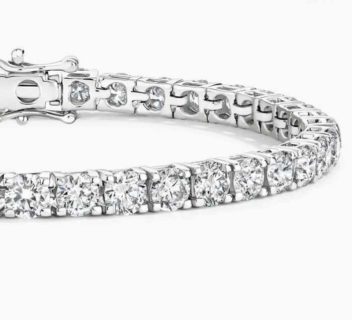 Bratara Tennis cu Moissanite 3 mm [2]