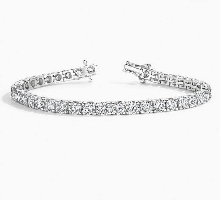 Bratara Tennis cu Moissanite 3 mm [3]
