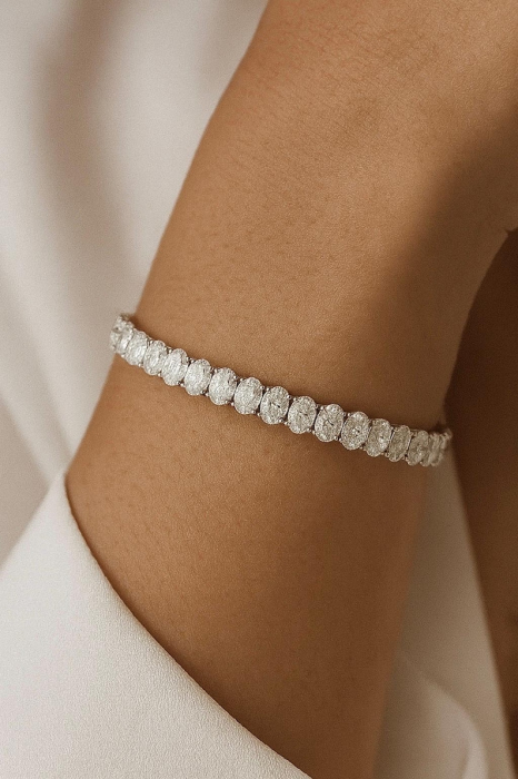 Bratara TENNIS Oval Brilliance [8]