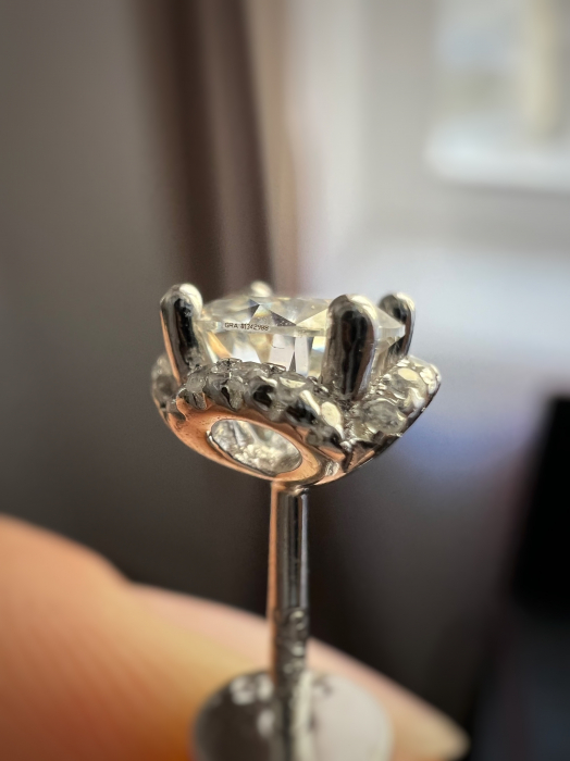 Cercei Moissanite Aura 1 CT [5]