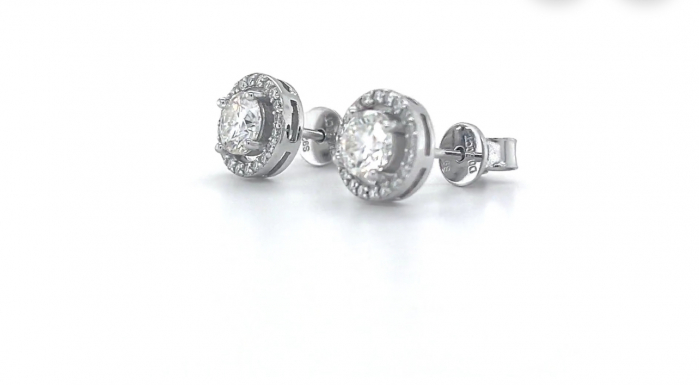 Cercei Angelic Moissanite Halo [2]