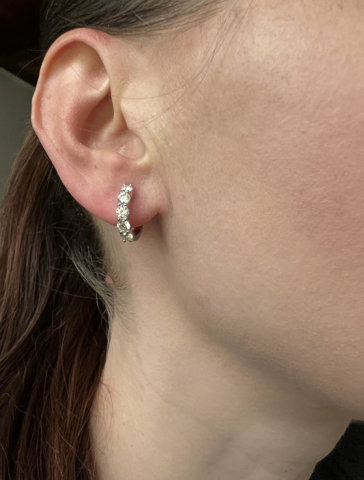 Cercei Brilliant Hoops 2 CT [5]