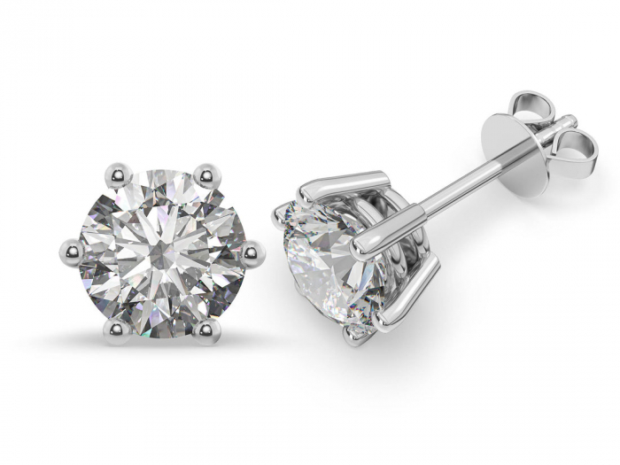 Cercei Classic 6 Prongs Studs [1]