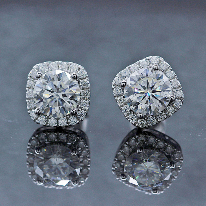 Cercei Moissanite Majesty Gold [3]