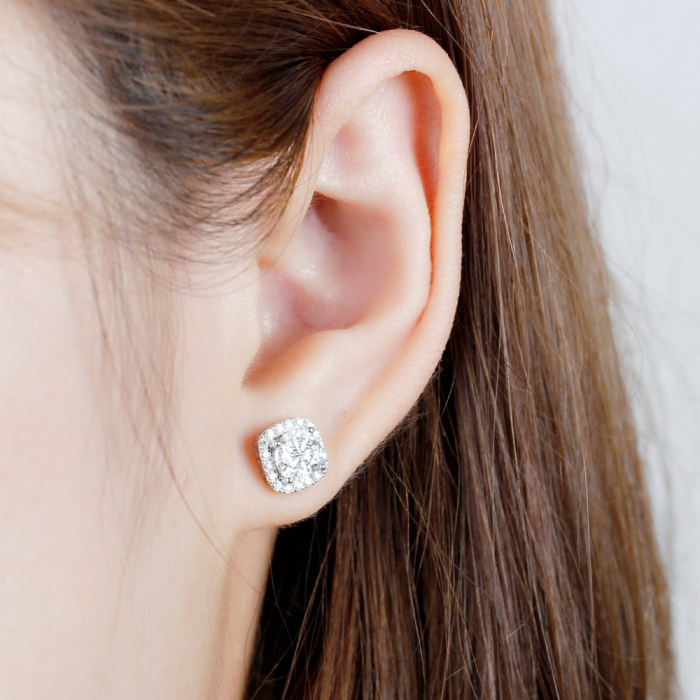 Cercei Moissanite Majesty Gold [6]