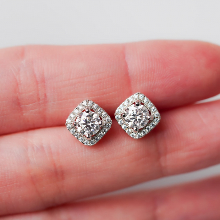 Cercei Moissanite Majesty Gold [7]