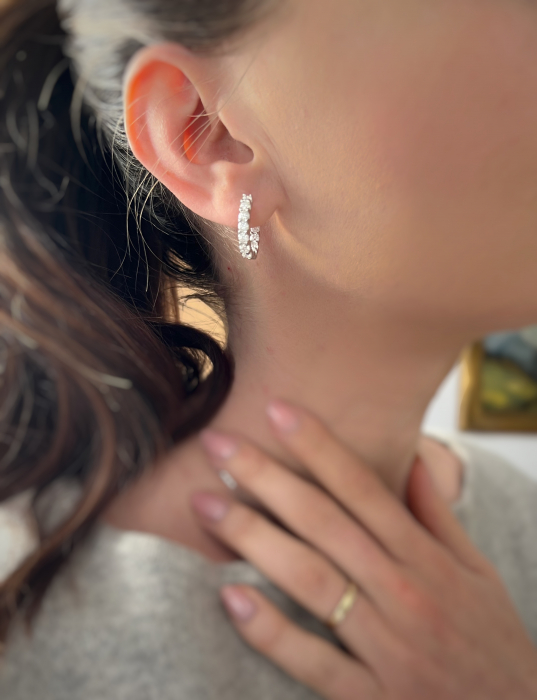 Cercei Radiant Spark Moissanite [6]