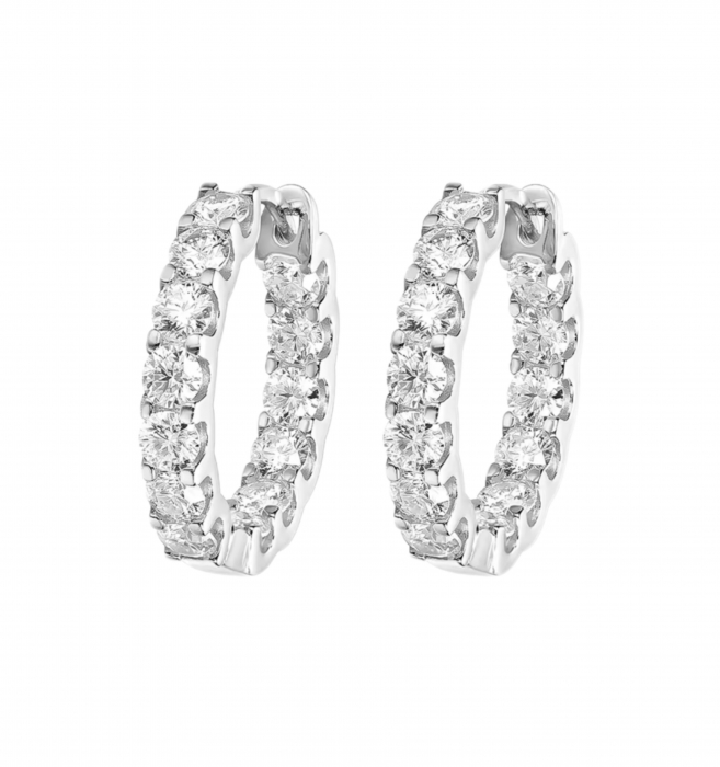 Cercei Radiant Spark Moissanite [1]