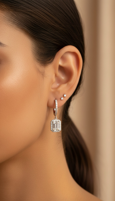 Cercei Royal Emerald Moissanite [6]