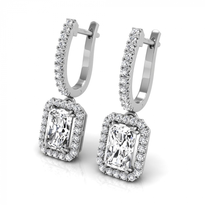 Cercei Royal Radiant Moissanite [2]