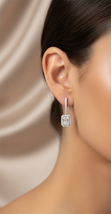 Cercei Royal Radiant Moissanite [5]