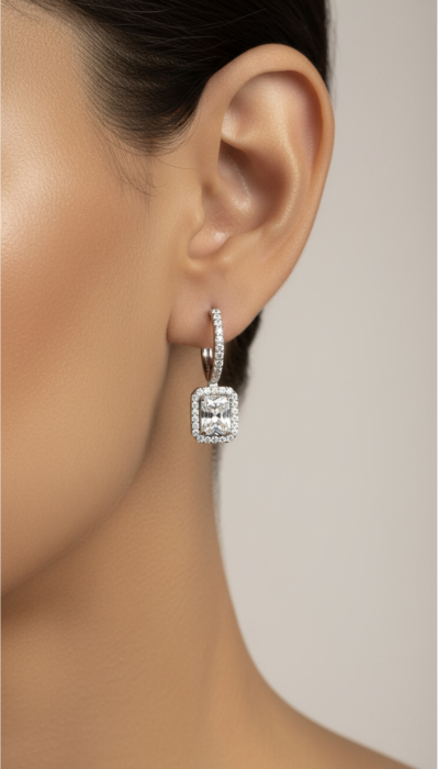 Cercei Royal Radiant Moissanite [4]