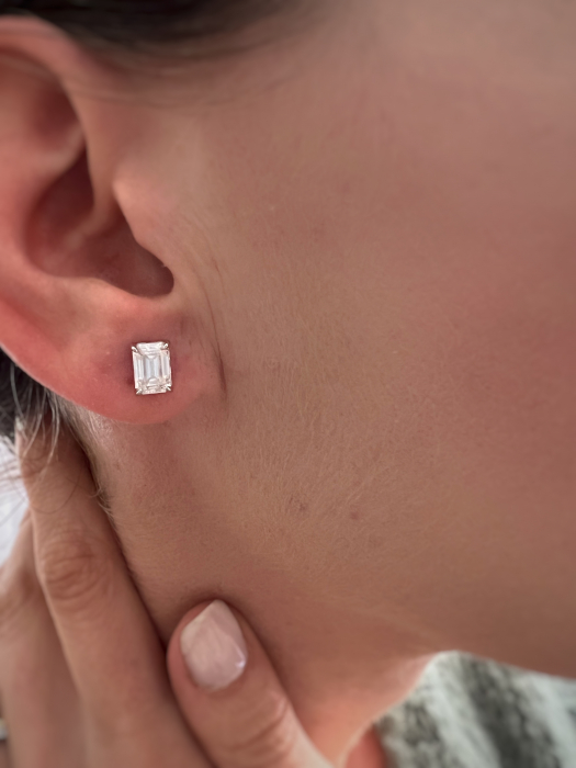 Cercei Solitaire Emerald cut [3]