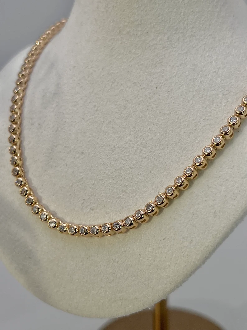 Colier Moissanite Bezel [7]