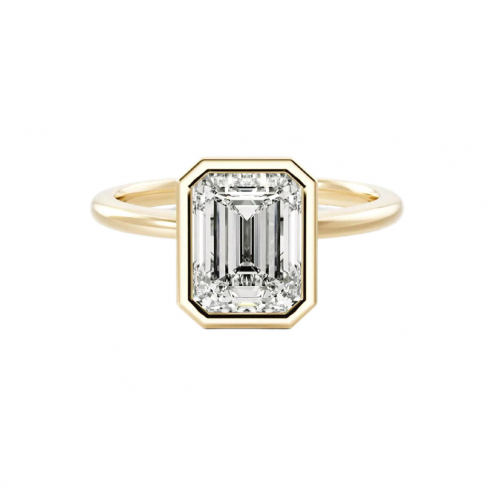 Inel Emerald Bezel 1-3 CT [1]