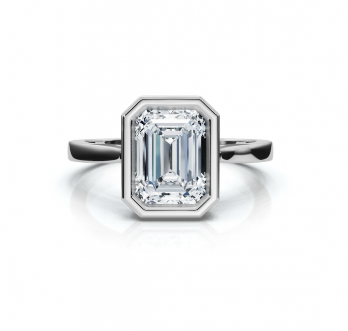 Inel Emerald Bezel 1-3 CT [2]