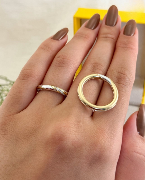 Inel Gimmel The Diamond Infinity [5]