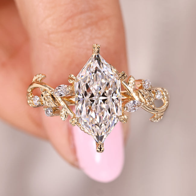 Inel Marquise Diamond Bloom [3]