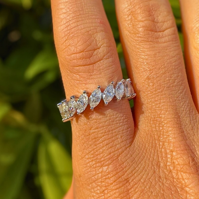 Inel Eternity Marquise 5 CT [6]