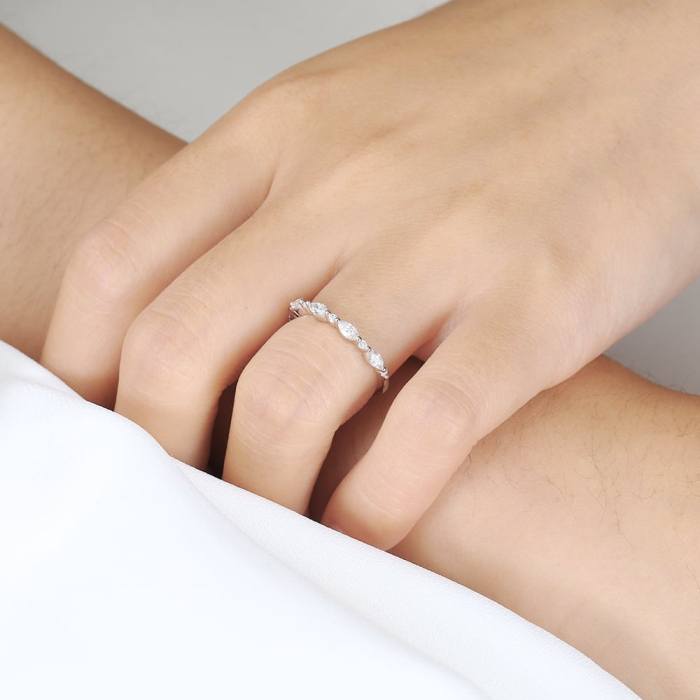 Inel Marquise Glow Band 0,4 CT Lab-grown Diamond [6]