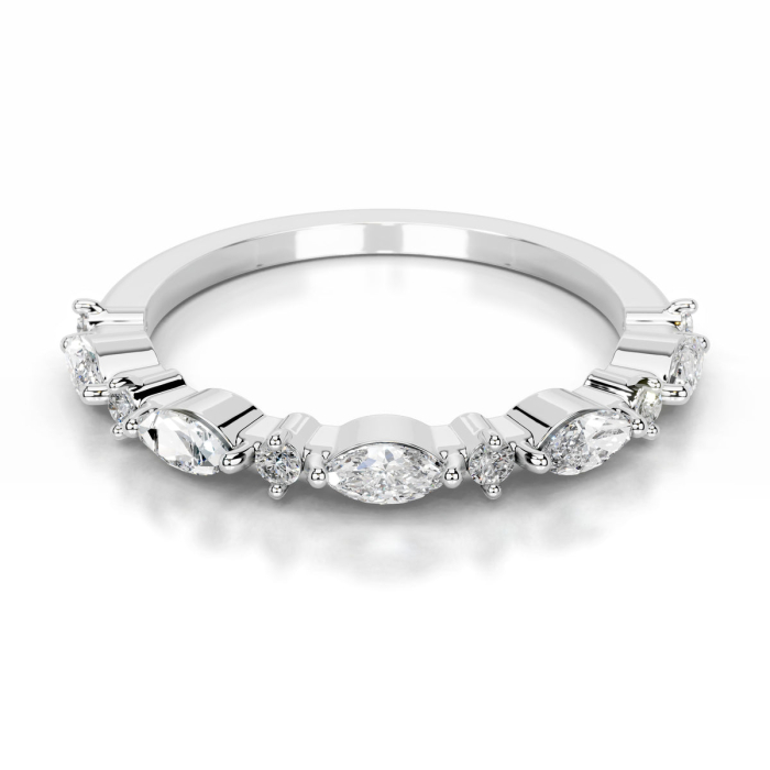 Inel Marquise Glow Band 0,4 CT [4]