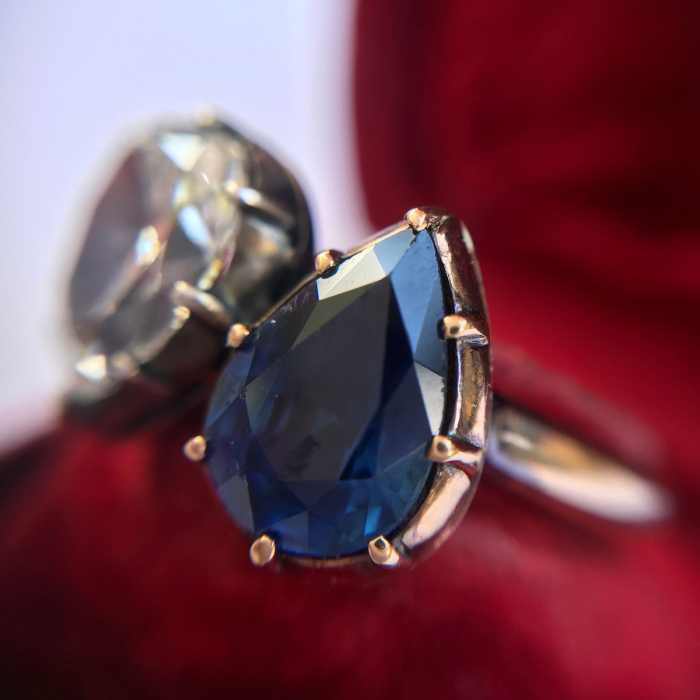 Inel Napoleon & Josephine Toi et Moi 2,5 CT [7]
