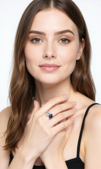 Inel Napoleon & Josephine Toi et Moi 2,5 CT [10]