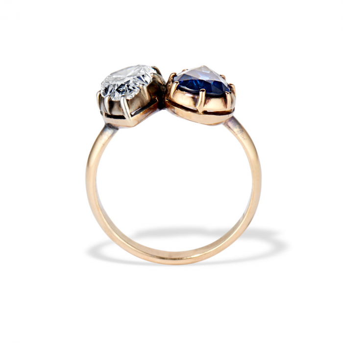 Inel Napoleon & Josephine Toi et Moi 2,5 CT [3]