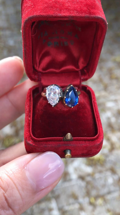 Inel Napoleon & Josephine Toi et Moi 2,5 CT [9]