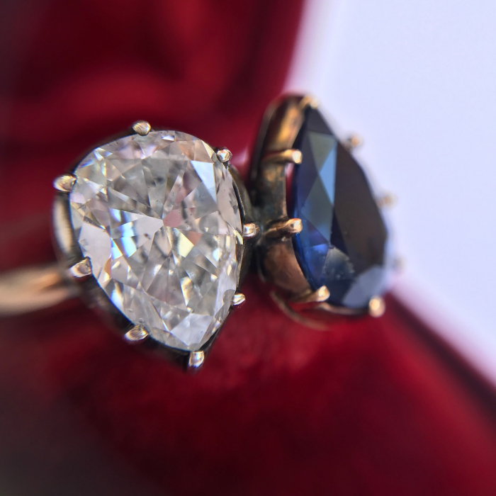 Inel Napoleon & Josephine Toi et Moi 2,5 CT [6]