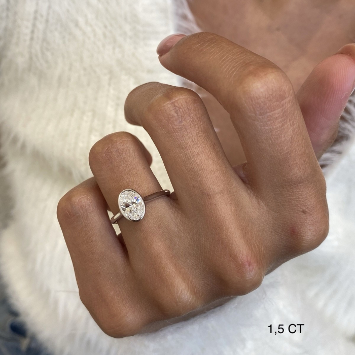 Inel Luna Oval Bezel [12]