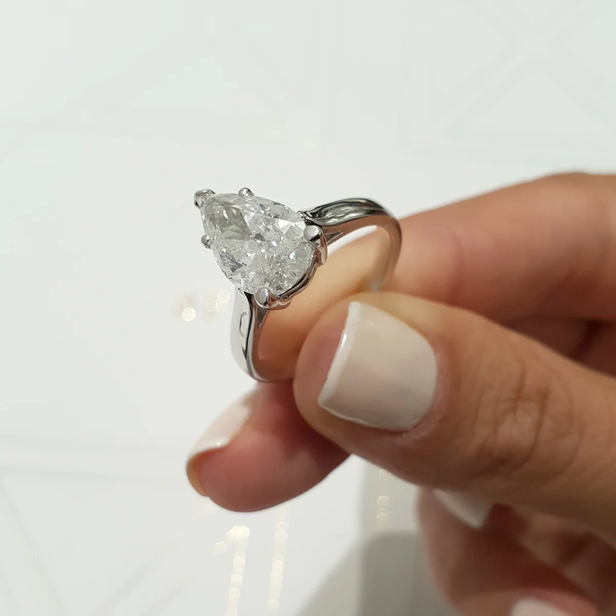 Inel Pear Simplicity [5]