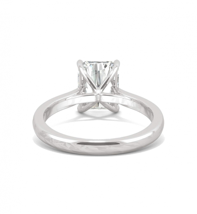 Cushion Moissanite 3 CT Engagement Ring [3]