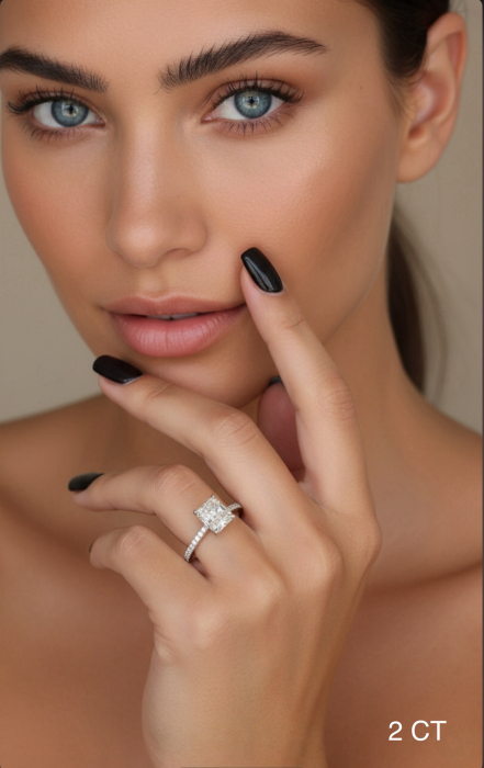 Inel Radiant Pave Band [8]