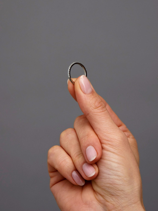 Inel Semieternity 0,2 CT Moissanite [8]