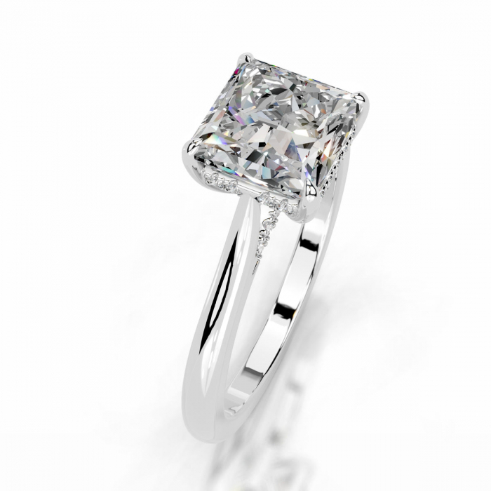 Inel Princess Hidden Halo 2,2 CT [2]