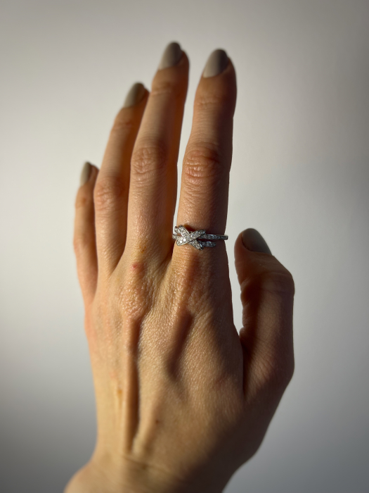 Inel Semieternity Moissanite Tie [9]
