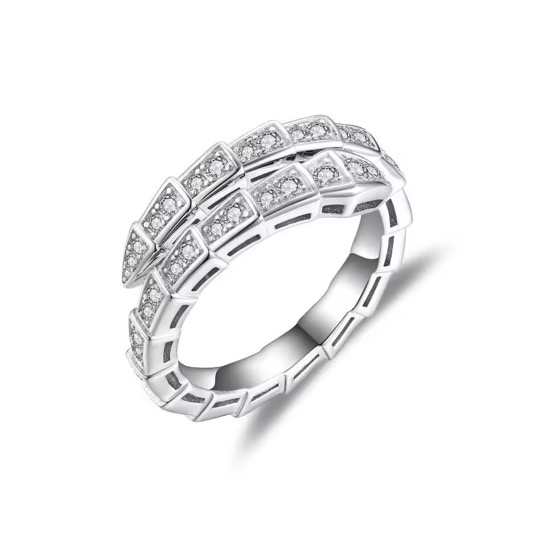 Inel Snake Moissanite model Bulgari [1]