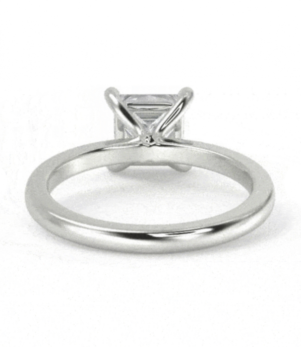 Inel Solitaire Princess cut 1 CT [2]