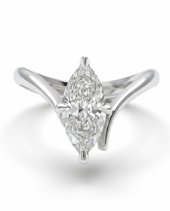 Inel The Marquise Ego Lab-Grown Diamond [1]