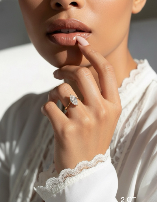 Inel The Marquise Ego Lab-Grown Diamond [8]