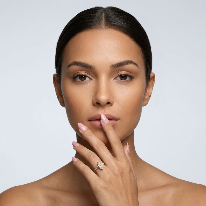 MarquiseTulip Engagement Ring – 2.5 CT Marquise Moissanite [9]