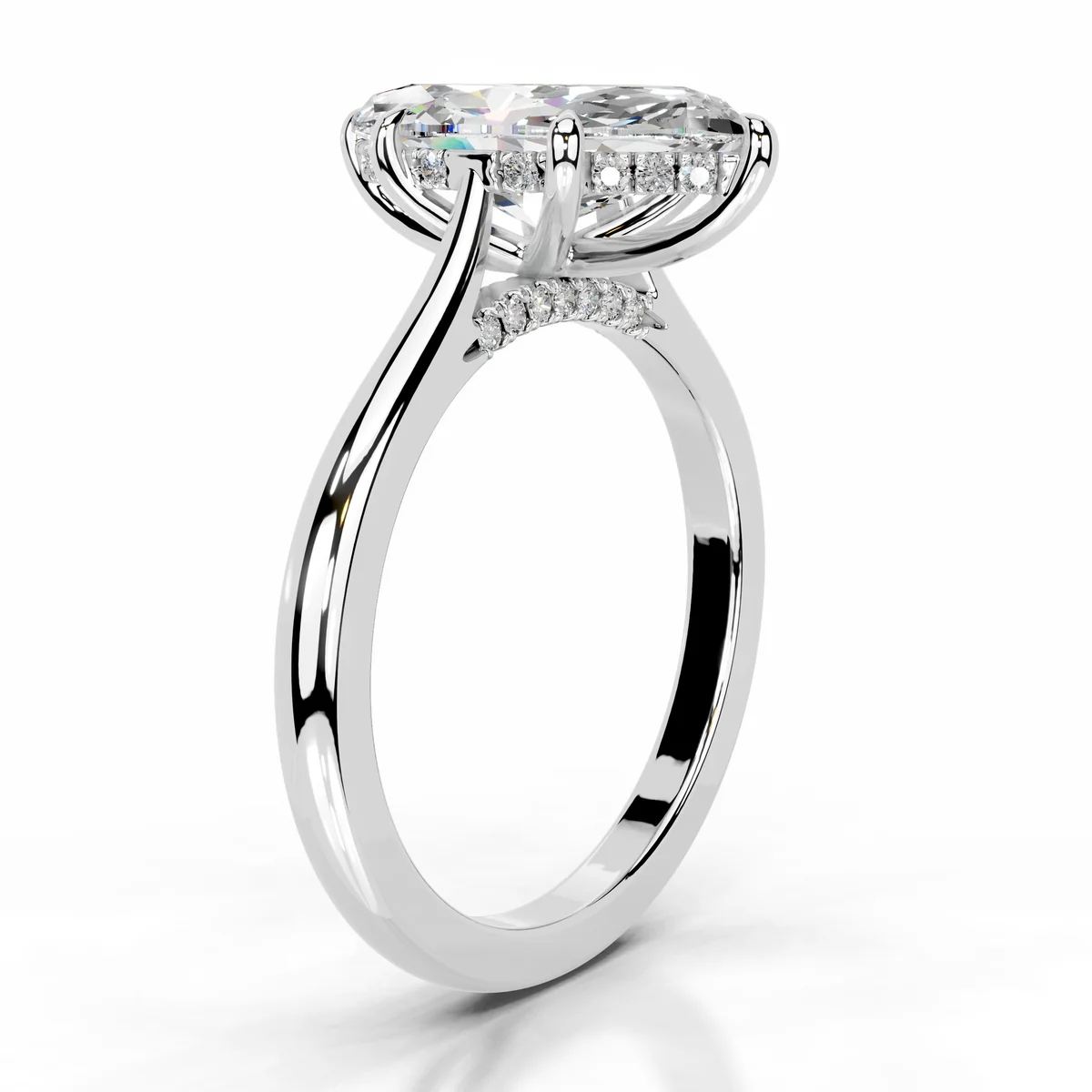 Inel de logodnă The Muse – Moissanite Marquise 2,2 CT [4]