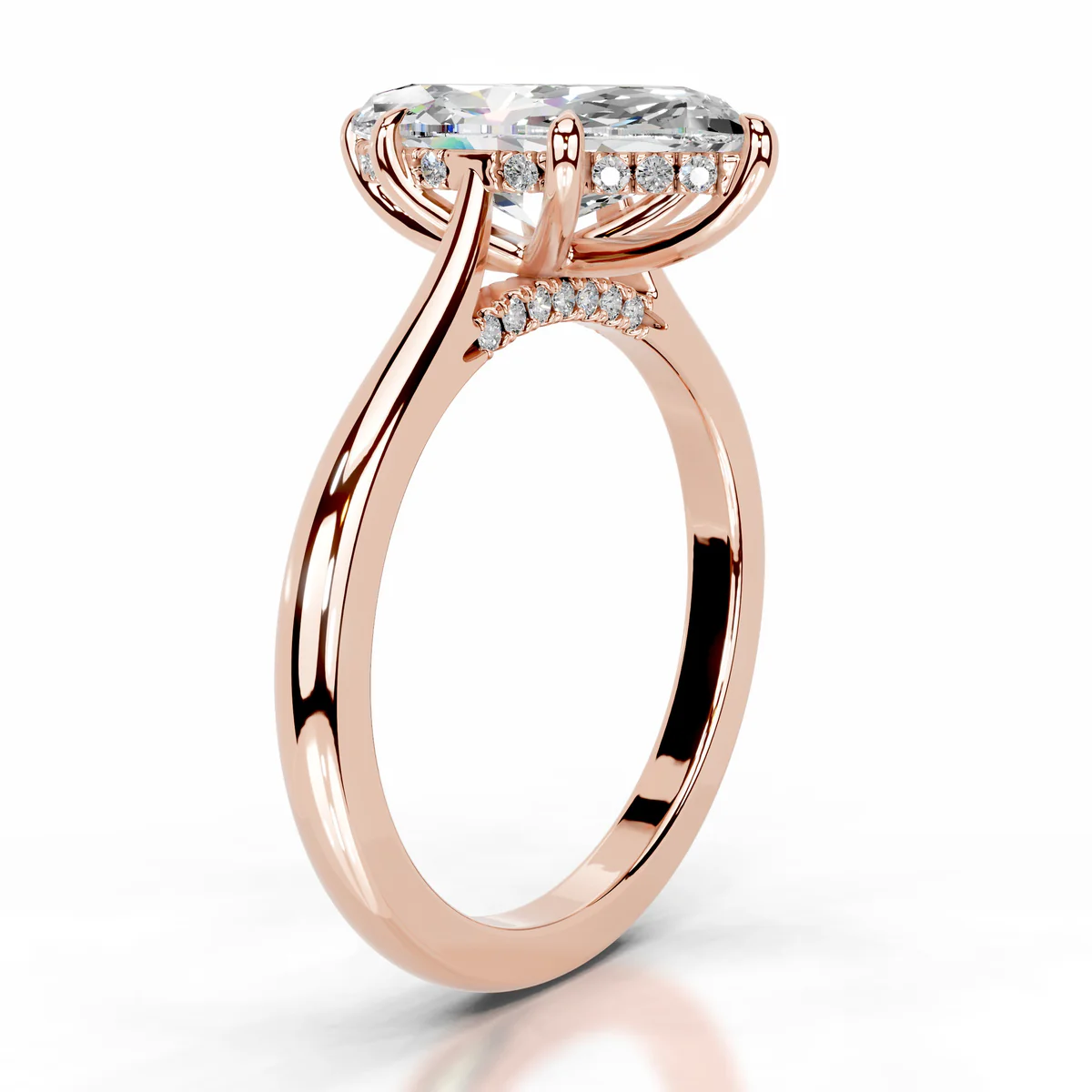 Inel de logodnă The Muse – Moissanite Marquise 2,2 CT [6]