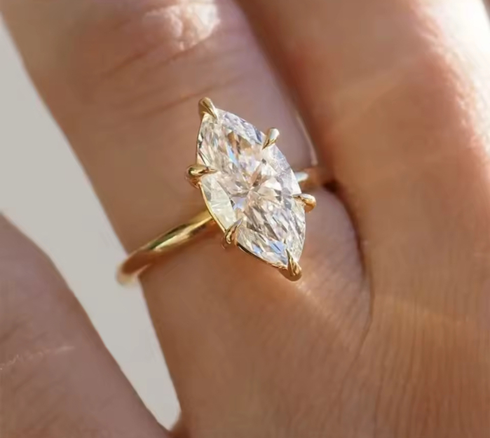 Inel The Twilight Marquise 1-3 CT [6]